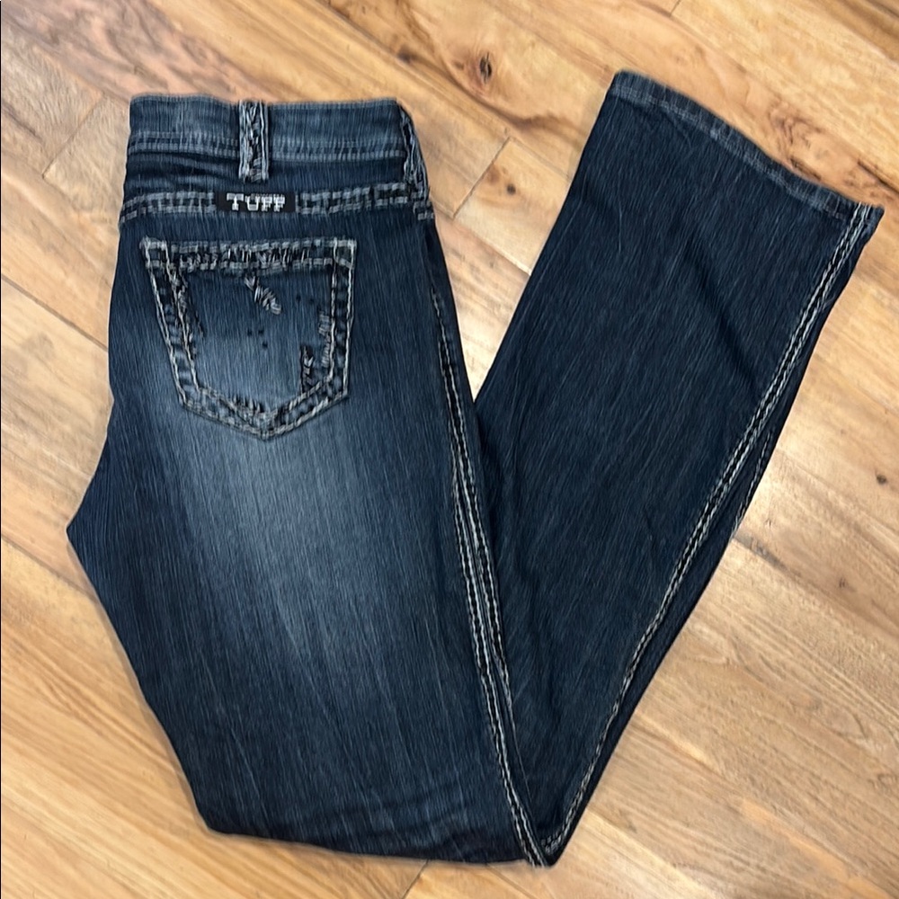 Cowgirl Tuff Black Boot Cut Jeans